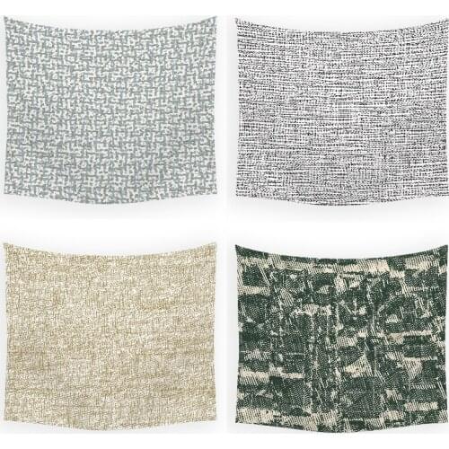 Plain geometric stripes macrame boho decoration home decor home decoration wall kawaii room decor pink wall tapestry abstract