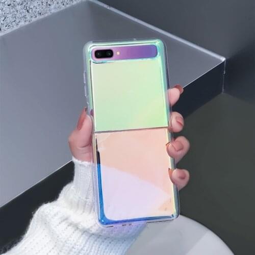 LOVECOM For Samsung Galaxy Z Fold 2 Fold2 5G Shockproof Bumper Soft TPU Clear Phone Case For Samsung Galaxy Z Flip Back Cover