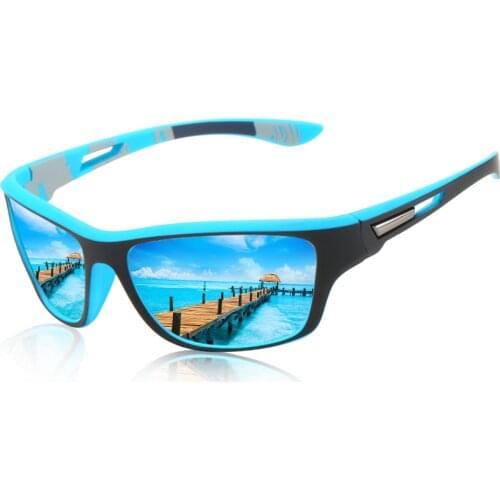 Fashion Classic Square Polarized Sunglasses Men Women Sports Outdoor Beach Fishing Travel Colorful Sun Glasses UV400 Goggles
