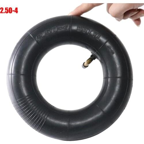 Good quality Motorcycle tire Inner Tube 2.50-4 250-4 250-4 Tire metal valve Tube For Gas & Electric Scooter Bike