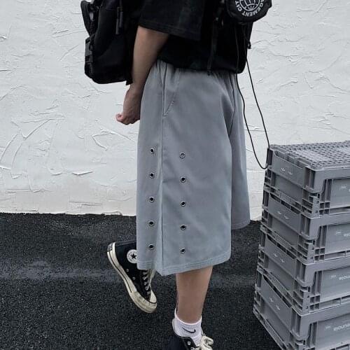 WomenS Loose Straight Jogging Pants 2021 Summer Retro Pantalon MenS And WomenS Casual Comfortable Knee-Length Fashion Pants