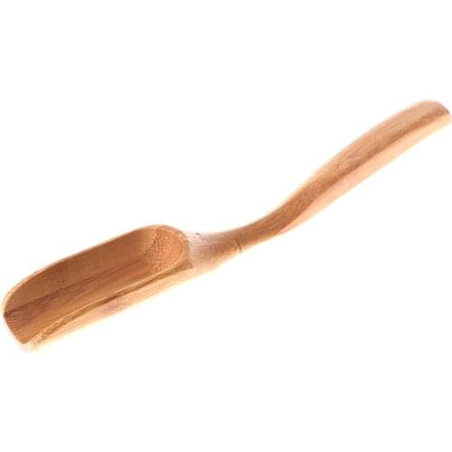 1PCS Plastic/Bamboo Tea Scoop High Quality Tea Leaves Chooser Holder Spoon for Tea Honey Sauce Suger Coffee Retro Style