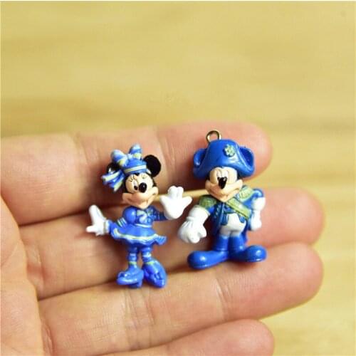 10set /lot 3cm mini pvc mouse doll pendant gift Childrens toys