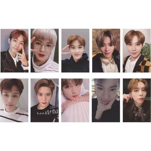 10Pcs/Set K-POP NCT127 Regulate Self Made DIY Photocard Paper Cards Poster