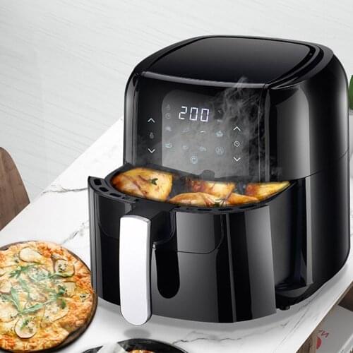 1400W 5L Electric Deep Fryer Air Fryer Digital LED Touch Screen Timer Temperature Control Kitchen supplies