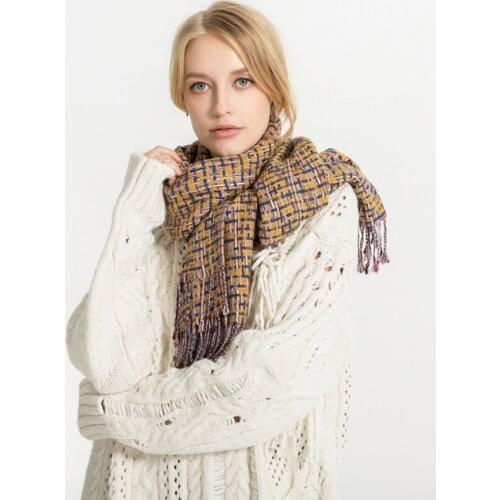 182*63cm Cashmere imitation Shawl Scarf Autumn Winter Scarves Men Foulard Square Hijab Ladies wrap muffler pareo female hijab