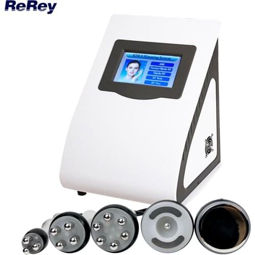 5 in 1 40KHz Cavitation RF Weight Losing Beauty Machine Ultrasonic Body Fat Lose Removal Radio Frequency Facial Skin Care Device