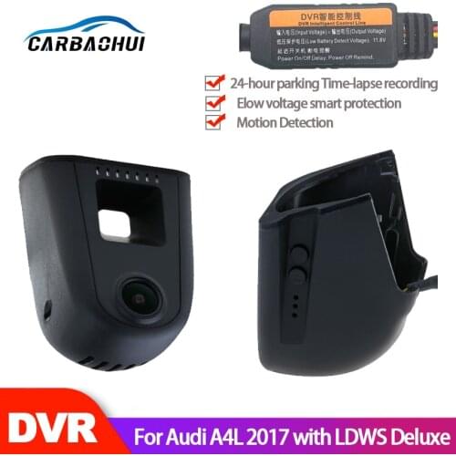 Car DVR Wifi Video Recorder Dash Cam Camera For Audi A4L 2017 with LDWS Deluxe Novatek 96658 high quality CCD full hd 1080P