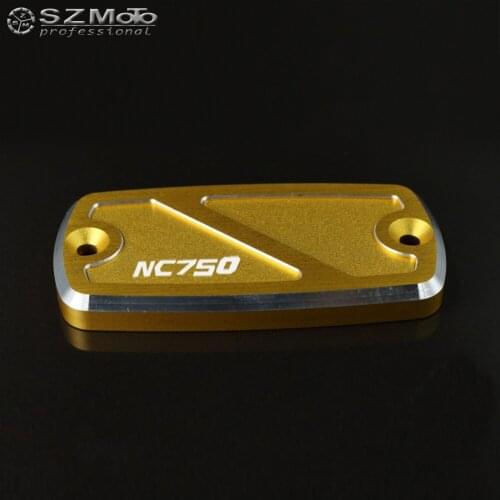 For HONDA NC750S NC750X NC750 2016-2019 Aluminum Motorcycle Accessories Front Brake Master Cylinder Fluid Reservoir Cover CNC