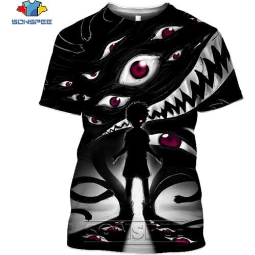 Anime Fullmetal Alchemist Men T-shirt Harajuku Hip Hop Graphics Clothing Cool Funny Japan Comics 3D Print adventure T Shirt Tees