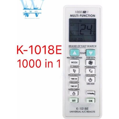 K-1018E 1000 in 1 Universal Remote Control For Air conditioning