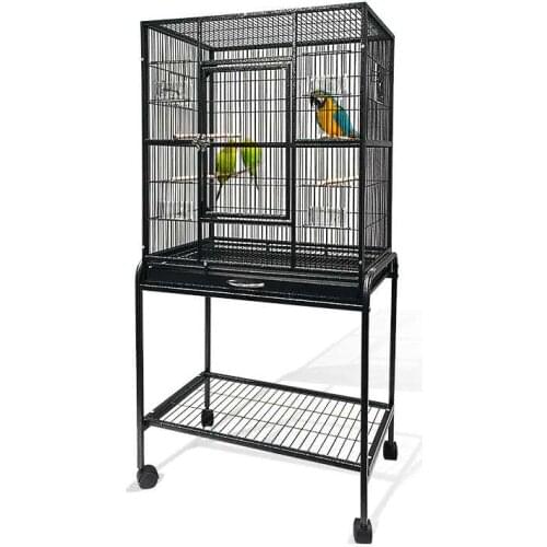 Bird Cage Breeding Cage High Quality Large Bird Cage Breeding Pigeon Cage Parrot Cage For Budgie Aviary Canary With Wheels