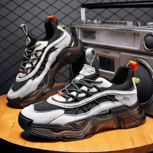 Fashion Mens Sneakers Breathable Mesh Running Shoes Mens Comfortable Tennis Shoes Male Outdoor Walking Jogging Shoes Zapatillas