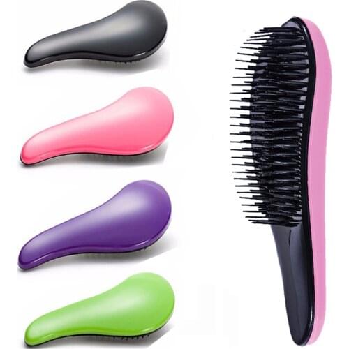 Mini Anti Klit Brushie Borstel Detangling Hair Comb Brush Detangle Tangle Hair Brush Combs for Adults Kids Hair Styling ToolS