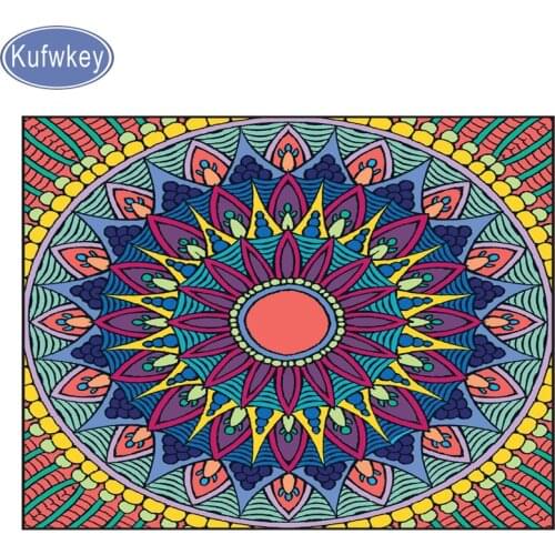 Christmas diamond painting mandala Cross Stitch Full square round resin Diamond mosaic flower diamond Embroidery rhinestones