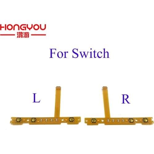 20Pcs NEW left right Button Key Flex Cable Replacement part SL SR Button Flex Cable for Nintendo NS Switch Joy-Con