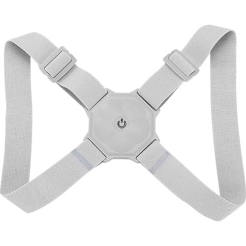 Smart Posture Corrector Comfy Brace Posture Corrector Adjustable Back Straightener Fully Adjustable Straightener (Gray)