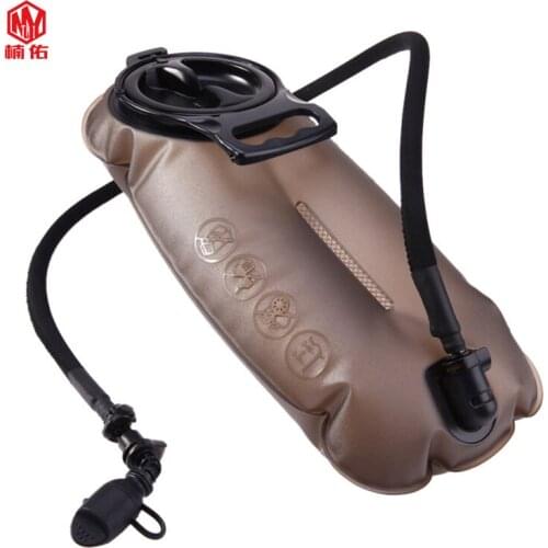 1PC 2L/2.5L/3L Tpu Water Bag Portable Bicycle Cycling Sports Folding Water Bag Export Backpack Large Diameter Inner Diameter