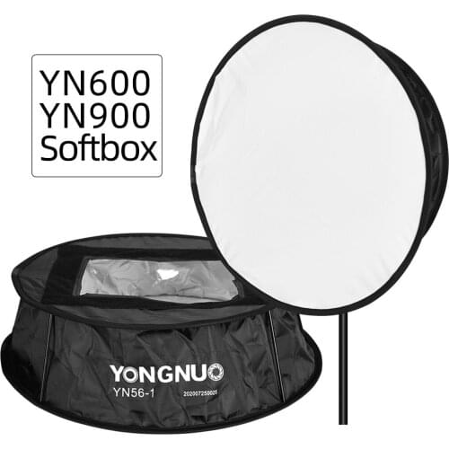 YONGNUO Softbox Diffuser for YONGNUO YN600 YN600II YN900 LED Video Light Panel Foldable Soft Filter