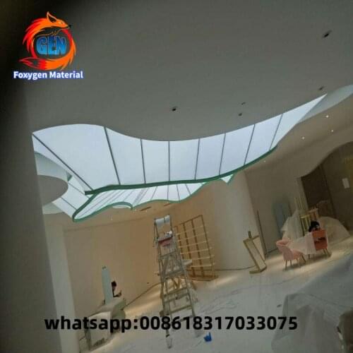 Living room decoration false ceiling UV print stretch ceiling film good quality soft PVC stretch ceiling film