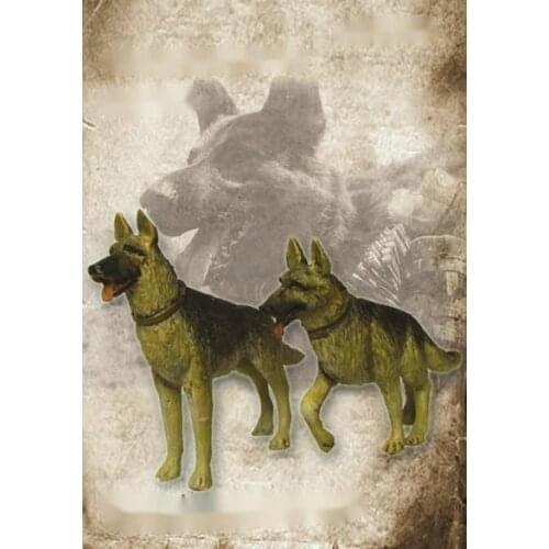 1:35 die-cast resin small animal scene layout model assembly kit name b46