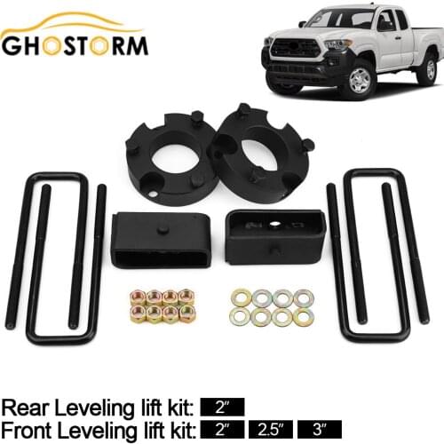 1995-2004 for 1995-2004 Toyota Tacoma front +rear Full Lift Kit Leveling Kit 2"/2.5"/3" Inch Front 2" Rear Leveling Kit