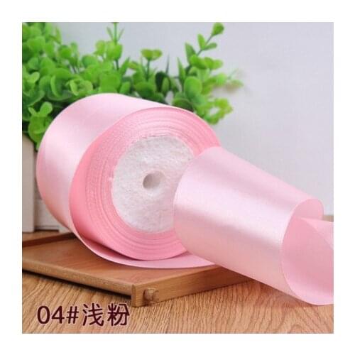 A011 Sewing &crafts accessories 8CM wide satin ribbon cloth ribbon wedding gift wrap ribbons back wedding decoration