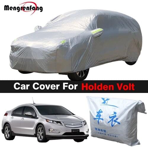 Car Cover Outdoor Anti-UV Sun Shade Snow Rain Dust Prevent Auto Cover For Holden Volt