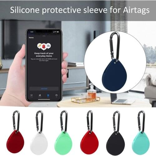 Bluetooth Tracker Case Protective Skin For Airtags Cover Liquid Silicone Case Location Tracker Protector For AirTags Track