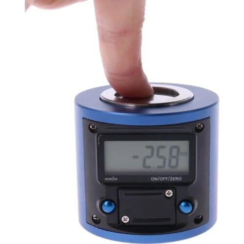 Digital Magnetic Z Axis Tool Dial Zero Pre Setter Gage Offset CNC Metric Inch 0.01mm/0.0005"