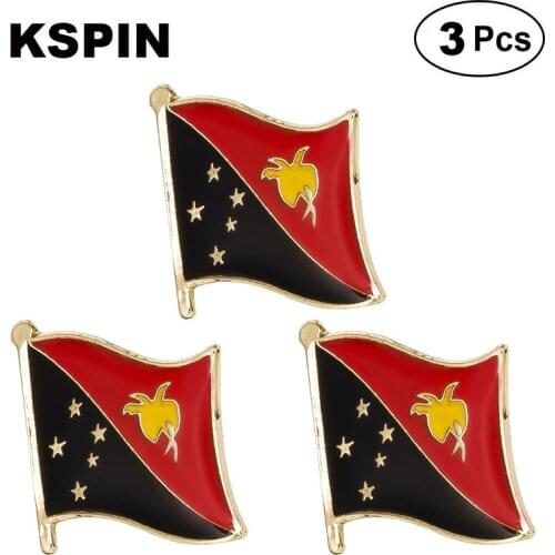 P.N.G. Lapel Pin Brooches Pins Flag badge Brooch Badges