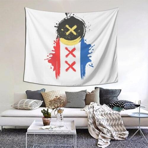 L'Manberg Nation Flag Splash Tapestry Tubbo Meme Tapestry Wall Bedspread aesthetic Psychedelic Decor Blanket For Bedroom Dorm
