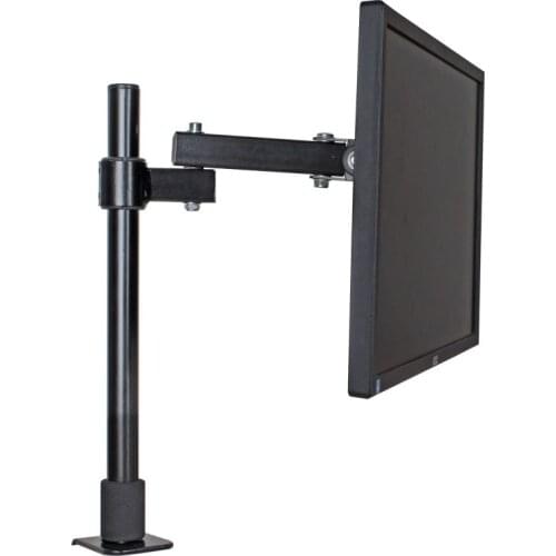 HILLPORT 14-27" Fully Adjustable Single Arm Monitor Stand Desk Mount PC Bracket for Soporte Suporte mesa Holder XL03 White