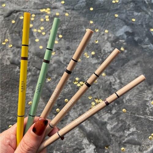 Eyebrow Pencil Cosmetic Natural Long Lasting Paint Tattoo Eyebrow Waterproof Black Brown Eyebrow Pencil Makeup Eyebrow Pen Tint