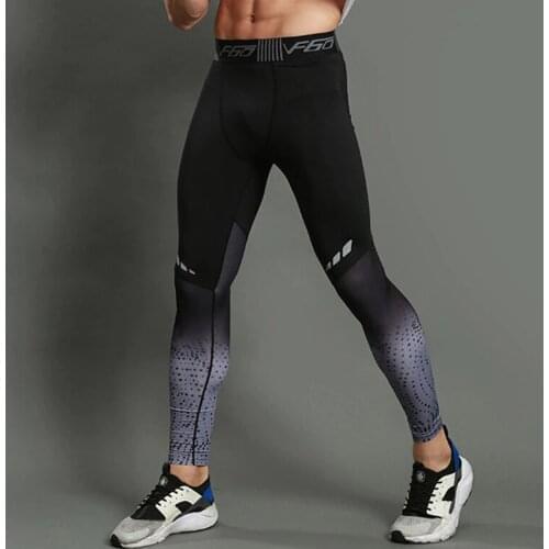 Fitness Running Tights Men Jogger Bodybuilding Sports Leggings Gym Compression Jogging Pants Long Trousers Sport Pants Men