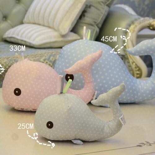 Cute Little Dolphin Plush baby Toy Stuffed Fabric Kawaii Animal sea fish Doll Colorful Gift Toyfor friends Girl kids home decor