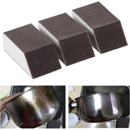 2021 New Sponge Magical Eraser For Removing Rust Cleaning Cotton Kitchen Gadgets Accessories Descaling Clean Rub Pot Tools