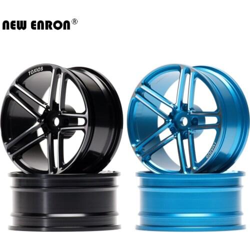 NEW ENRON 4Pcs Aluminum Alloy 5 Spoke 52mm AMG Wheels Hub Rims RC 1/10 On-Road Drift Traxxas HSP Tamiya HPI Kyosho RedCat SAKURA