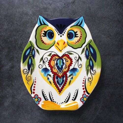 European-style Western-style dinner plate Household steak Large pasta plate Creative square dish Vegetable dish Hous