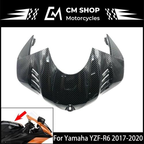 YAMAHA Motorcycle Carbon Fiber Fairing High Quality Accessories Fuel Tank Cap Protection Cover For YAMAHA YZF-R6 2017-2020