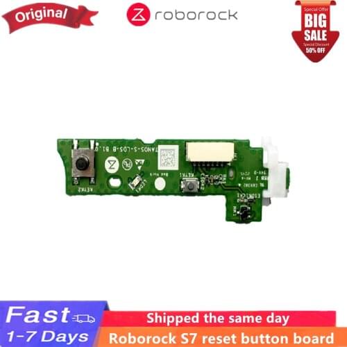 Original reset button board (including dust box detection), suitable for Roborock vacuum sweeping robot S7 S70 S75 accessories