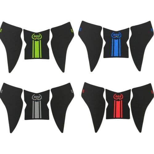 For Benelli Prince 502C 2018 2019 Fuel Tank Side Anti-slip Stickers Protector Fish Bone Fuel Tank Pad