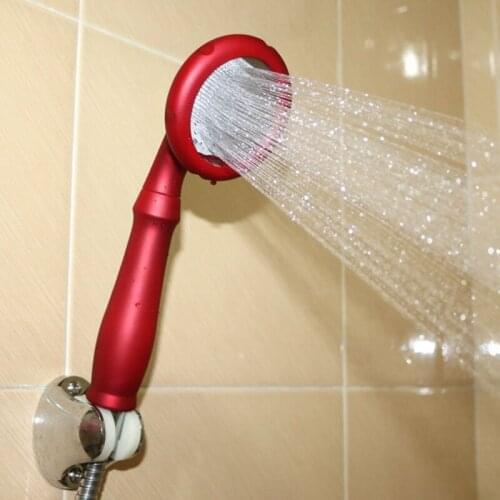 FYP144 Water Handheld Shower Head Pressure Boosting Power Massage Shower With Arm Showerhead Bathroom Accessory