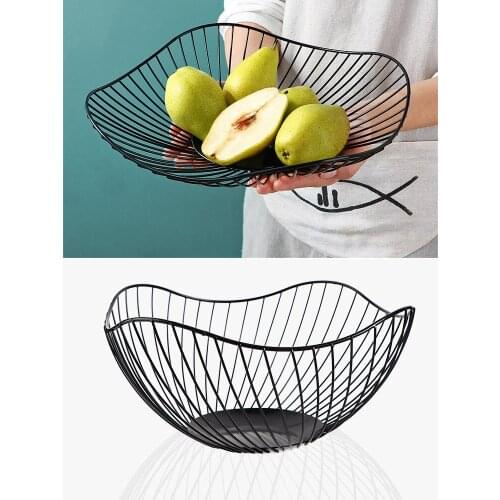 Modern Artist Nordic Home Tablewares Metal Dry Fruit Plate For Baby Snack Fruit Bowl Iron Crafts frutero metalico