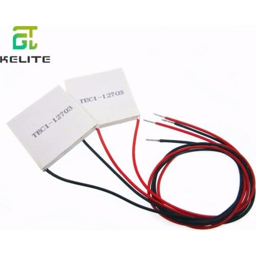 Gerador de Energia da Placa de Resfriamento TEC1-12703 TEC Thermoelectric Cooler Peltier