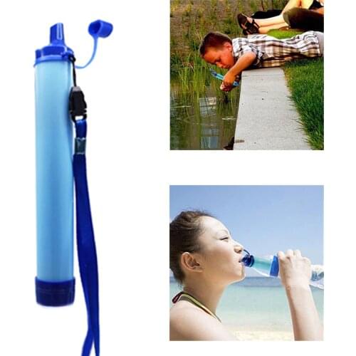 Outdoor Camping Water Purifier Portable Purifier Water Filter Emergency Life Survival Tool First Aid For Hiking Travel