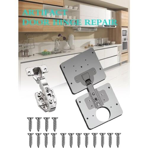 1/3pcs Hinge Repair Plate Rust Resistant Stainless For Foldable Cabinet Furniture Drawer Window Stainless Steel Plate Accessory