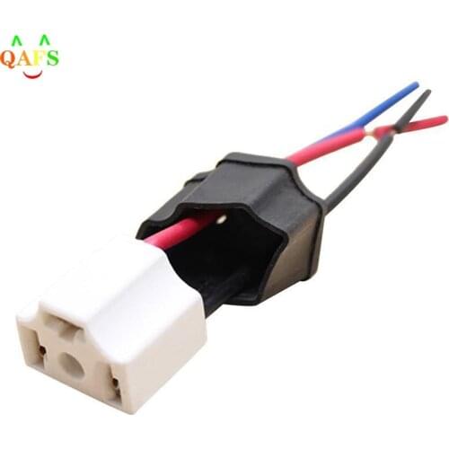 1Pcs H4 9003 Ceramic Wire Wiring Car Head Light Bulb Lamp Harness Socket Plug