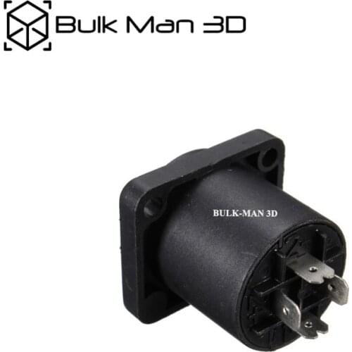 4 Pin Heavy Duty 4 Pole Chassis Socket Powercon Female Jack Socket Connector