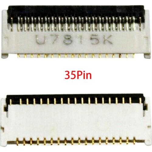 5pcs 35pin LCD Display FPC Connector For Samsung Galaxy Tab A 10.1 SM-T580 T580 T585 T587 On Motherboard Mainboard Flex Cable